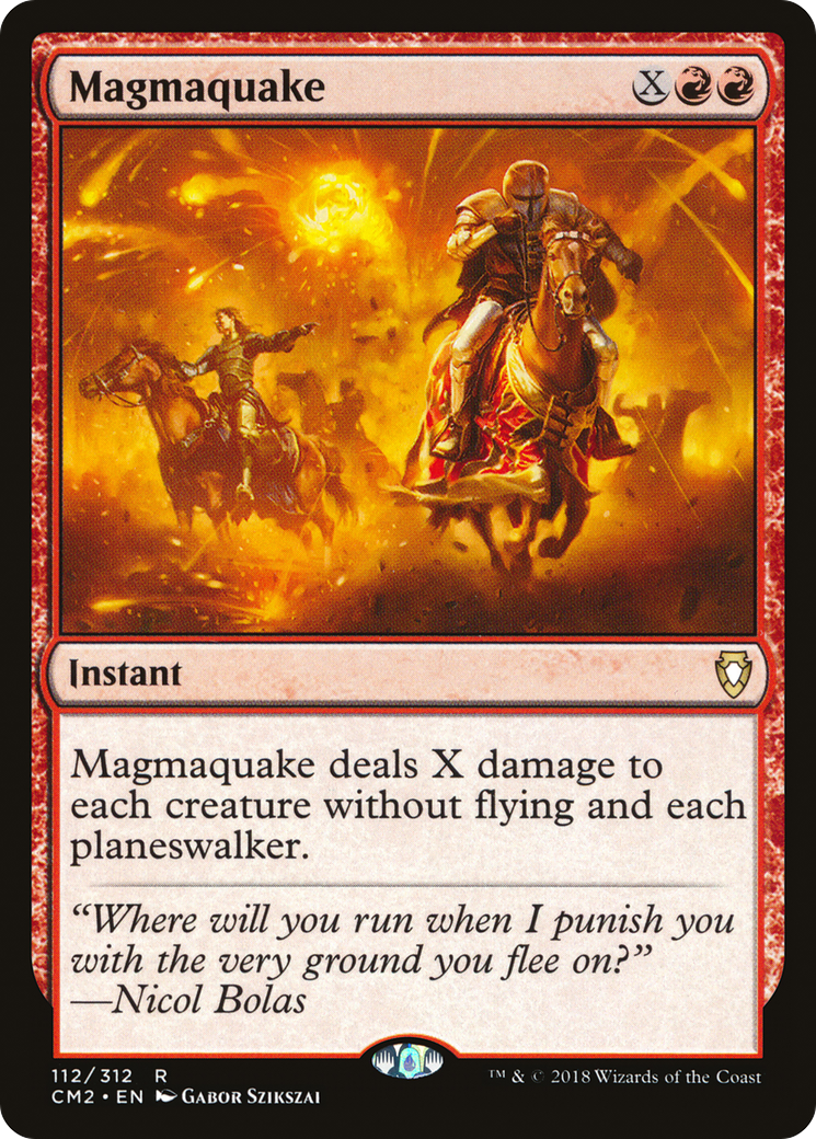 Magmaquake (CM2-112) [Commander Anthology Volume II]