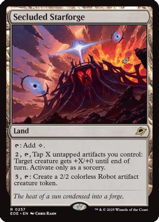 Secluded Starforge (EOE-257) [Edge of Eternities]