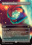 Secluded Starforge (Borderless) (EOE-316) [Edge of Eternities] Foil