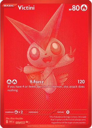 Victini - 172/086 172 - [SV White Flare] Holofoil