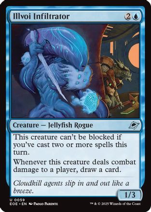 Illvoi Infiltrator (EOE-059) [Edge of Eternities] Foil