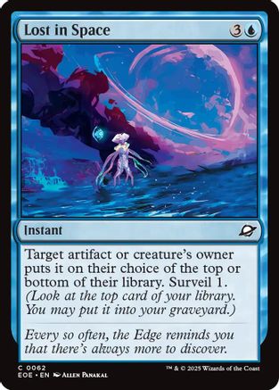 Lost In Space (EOE-062) [Edge of Eternities]