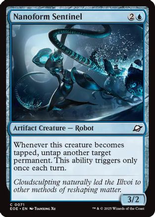Nanoform Sentinel (EOE-071) [Edge of Eternities] Foil