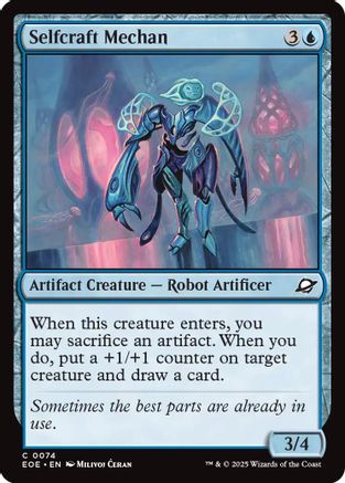Selfcraft Mechan (EOE-074) [Edge of Eternities] Foil