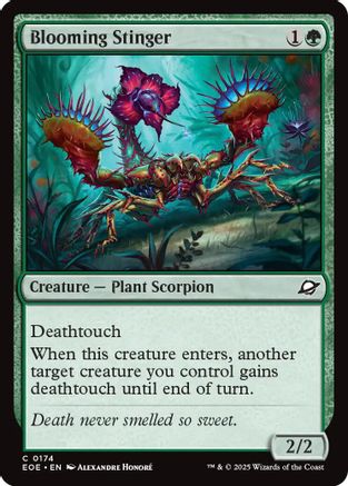 Blooming Stinger (EOE-174) [Edge of Eternities] Foil