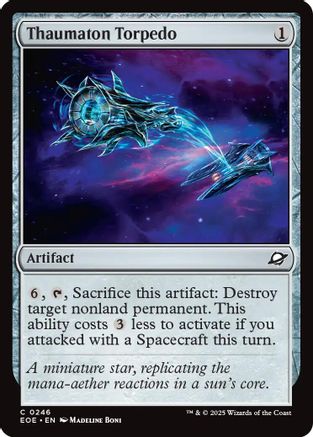 Thaumaton Torpedo (EOE-246) [Edge of Eternities]