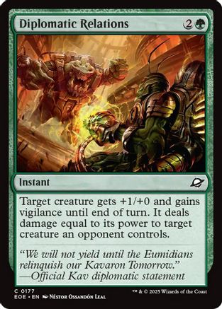 Diplomatic Relations (EOE-177) [Edge of Eternities]