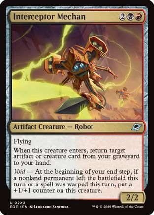 Interceptor Mechan (EOE-220) [Edge of Eternities]