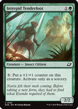 Intrepid Tenderfoot (EOE-193) [Edge of Eternities]