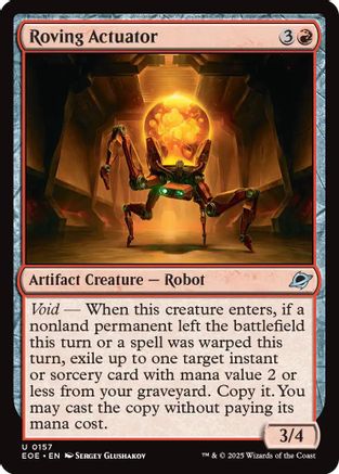 Roving Actuator (EOE-157) [Edge of Eternities]