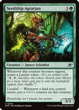 Seedship Agrarian (EOE-204) [Edge of Eternities]