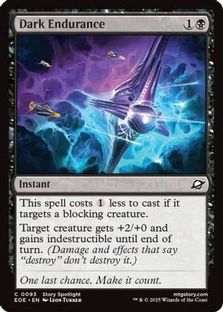 Dark Endurance (EOE-093) [Edge of Eternities]