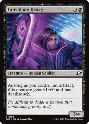 Gravblade Heavy (EOE-102) [Edge of Eternities]