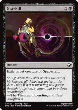 Gravkill (EOE-103) [Edge of Eternities] Foil