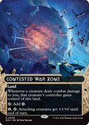 Contested War Zone (0008) (Borderless) (EOS-008) [Edge of Eternities: Stellar Sights] Foil