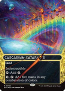 Cascading Cataracts (0095) (Borderless) (Galaxy Foil) (EOS-095) [Edge of Eternities: Stellar Sights] Foil
