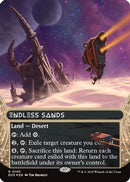 Endless Sands (0105) (Borderless) (Galaxy Foil) (EOS-105) [Edge of Eternities: Stellar Sights] Foil