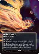 Endless Sands (0150) (Borderless) (Galaxy Foil) (EOS-150) [Edge of Eternities: Stellar Sights] Foil