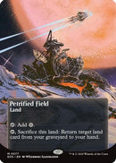 Petrified Field (0077) (Borderless) (EOS-077) [Edge of Eternities: Stellar Sights] Foil