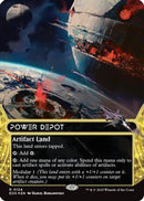 Power Depot (0124) (Borderless) (Galaxy Foil) (EOS-124) [Edge of Eternities: Stellar Sights] Foil