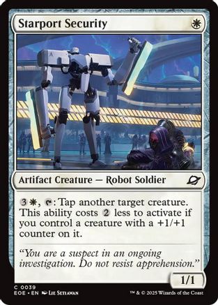 Starport Security (EOE-039) [Edge of Eternities] Foil