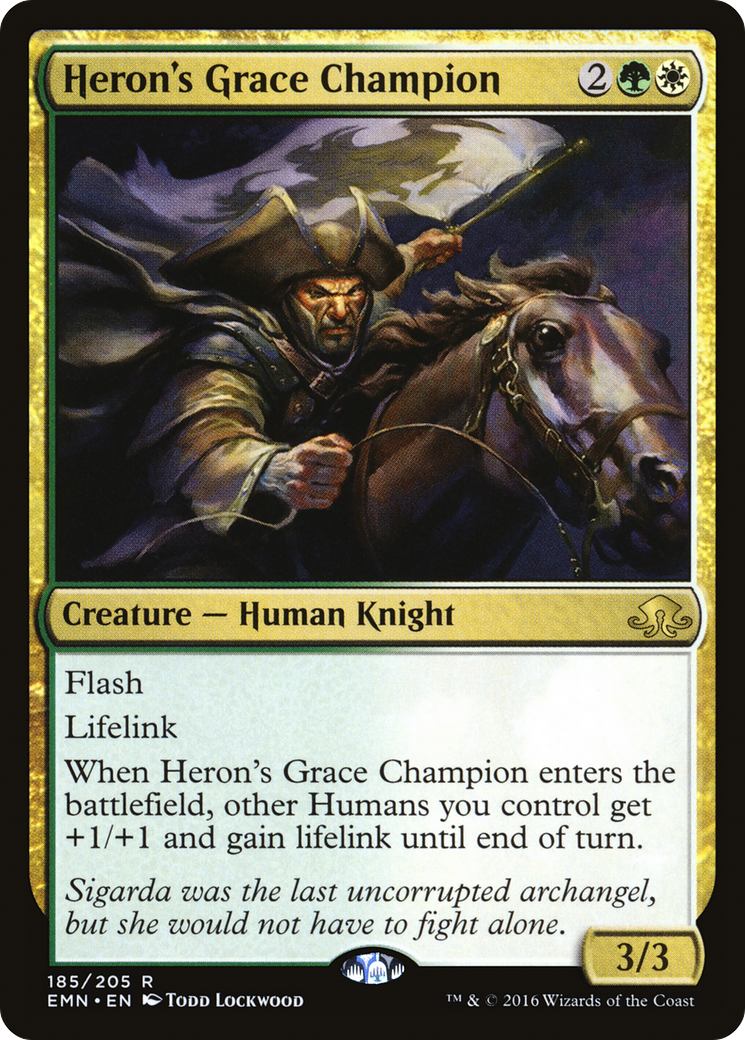 Heron's Grace Champion (EMN-185) [Eldritch Moon]