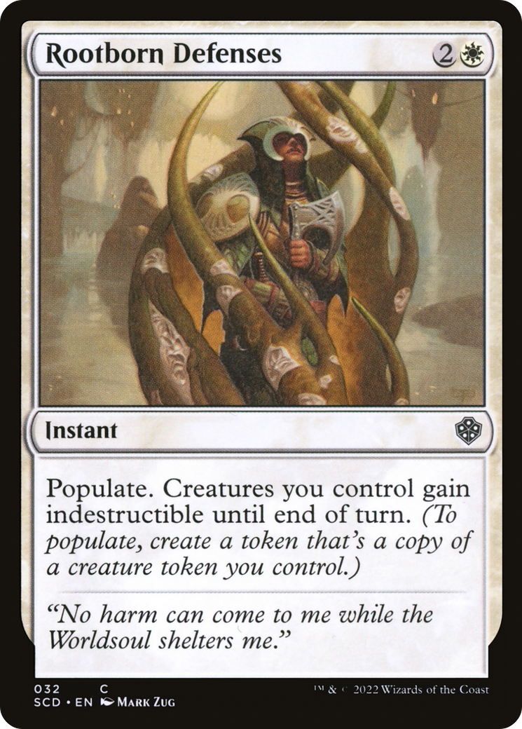 Rootborn Defenses (SCD-032) [Starter Commander Decks]
