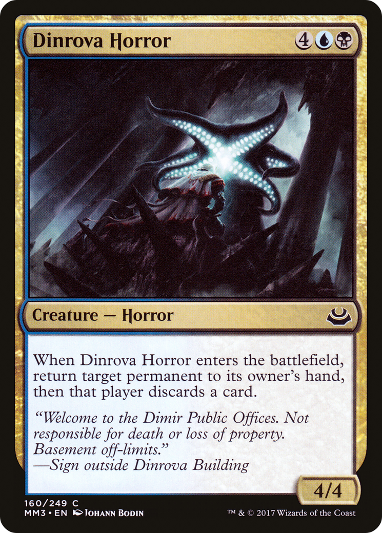Dinrova Horror (MM3-160) [Modern Masters 2017]