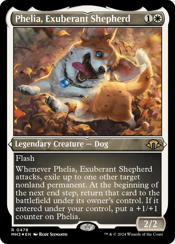 Phelia, Exuberant Shepherd (MH3-478) [Modern Horizons 3] Etched Foil