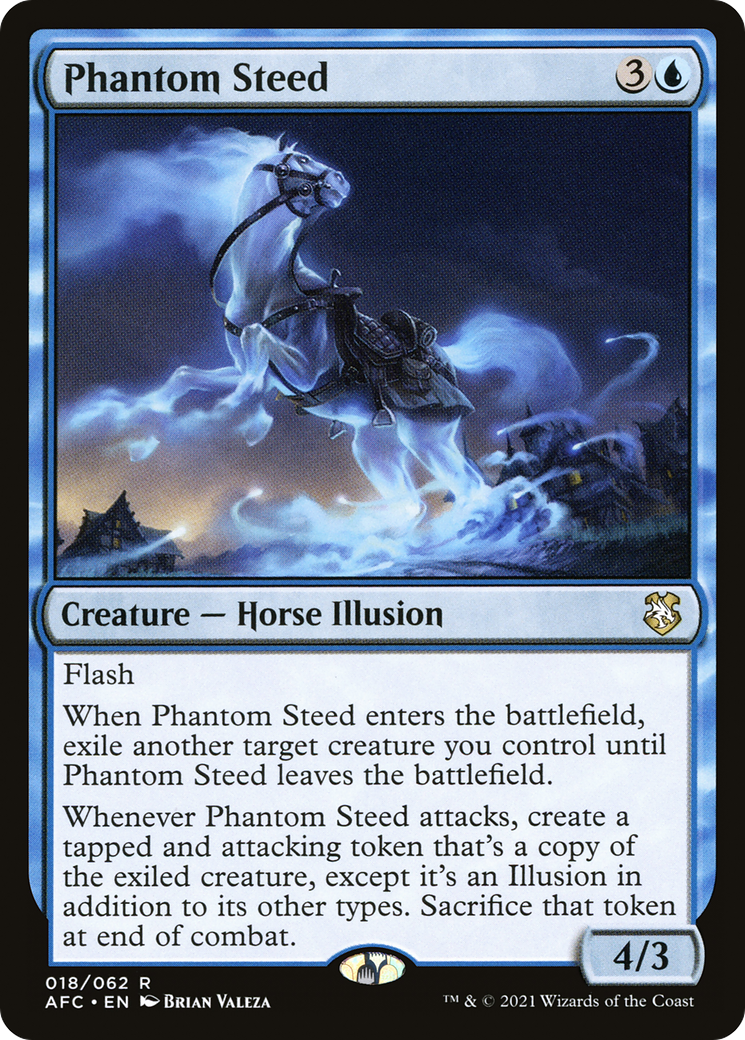 Phantom Steed (AFC-018) [Forgotten Realms Commander]