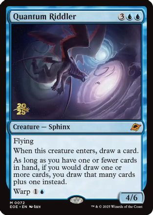 Quantum Riddler (PRE-072) [Prerelease Cards] Foil