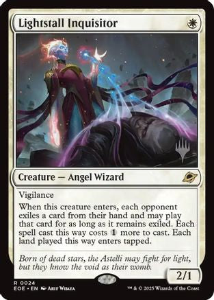 Lightstall Inquisitor (PPEOE-024) [Promo Pack: Edge of Eternities] Foil