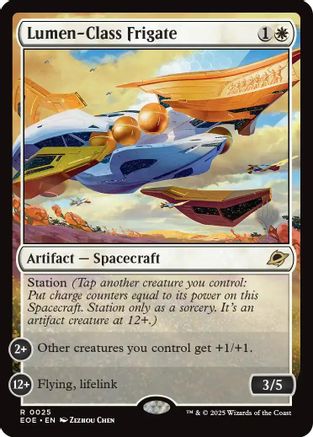 Lumen-Class Frigate (PPEOE-025) [Promo Pack: Edge of Eternities]