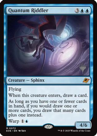 Quantum Riddler (PPEOE-072) [Promo Pack: Edge of Eternities] Foil