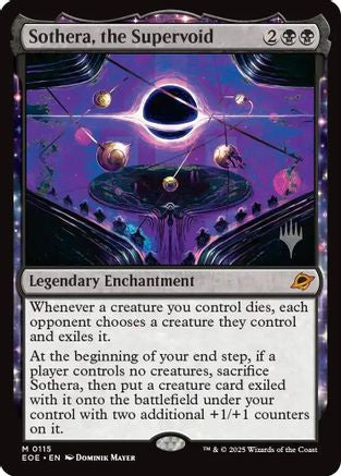 Sothera, the Supervoid (PPEOE-115) [Promo Pack: Edge of Eternities]