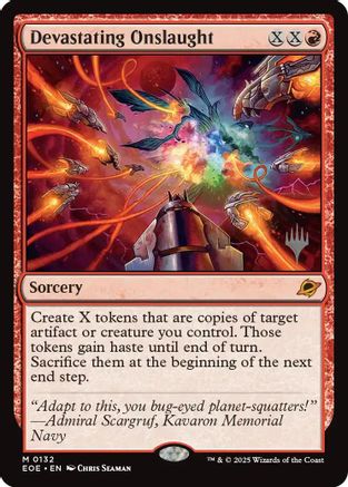 Devastating Onslaught (PPEOE-132) [Promo Pack: Edge of Eternities]
