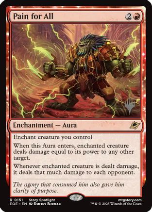 Pain for All (PPEOE-151) [Promo Pack: Edge of Eternities] Foil