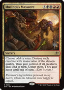 Mutinous Massacre (PPEOE-222) [Promo Pack: Edge of Eternities] Foil
