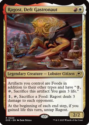 Ragost, Deft Gastronaut (PPEOE-224) [Promo Pack: Edge of Eternities]