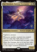 Syr Vondam, Sunstar Exemplar (PPEOE-231) [Promo Pack: Edge of Eternities] Foil