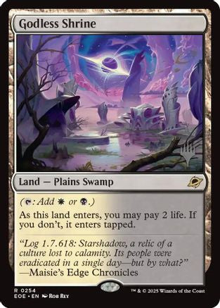 Godless Shrine (PPEOE-254) [Promo Pack: Edge of Eternities] Foil