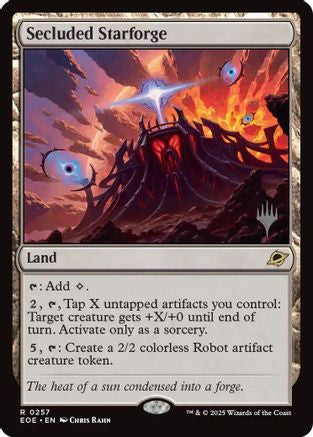 Secluded Starforge (PPEOE-257) [Promo Pack: Edge of Eternities]