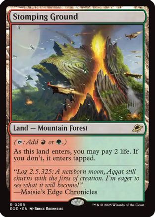 Stomping Ground (PPEOE-258) [Promo Pack: Edge of Eternities] Foil