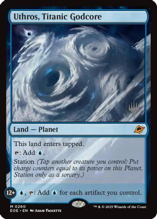 Uthros, Titanic Godcore (PPEOE-260) [Promo Pack: Edge of Eternities] Foil
