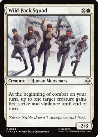Wild Pack Squad (SPM-023) [Marvel's Spider-Man] Foil