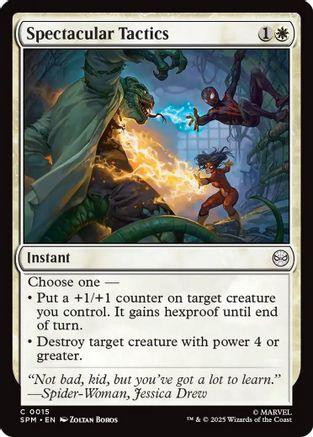 Spectacular Tactics (SPM-015) [Marvel's Spider-Man] Foil