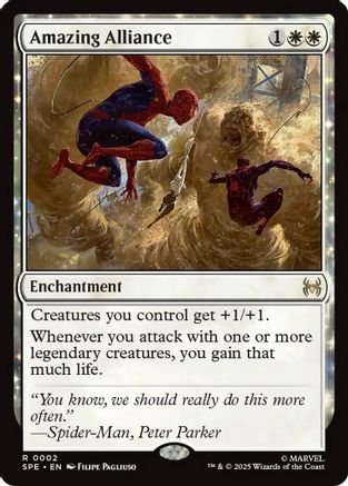 Amazing Alliance (SPE, MAR-002) [Marvel's Spider-Man: Eternal-Legal]