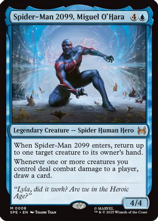 Spider-Man 2099, Miguel O'Hara (SPE, MAR-008) [Marvel's Spider-Man: Eternal-Legal]