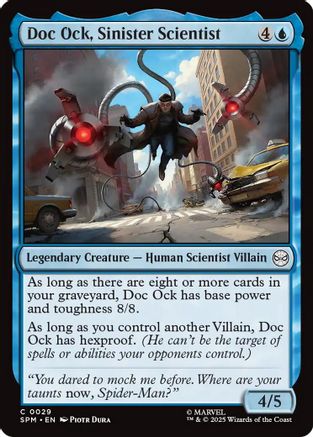 Doc Ock, Sinister Scientist (SPM-029) [Marvel's Spider-Man] Foil