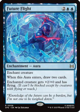 Future Flight (SPE, MAR-006) [Marvel's Spider-Man: Eternal-Legal] Foil